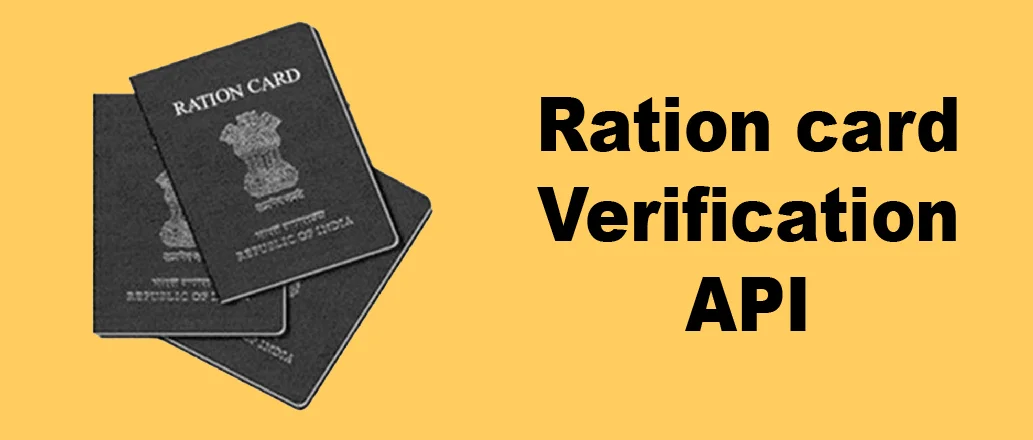 RATION CARD VERIFICATION API